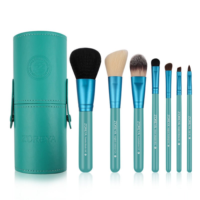 Professional Makeup Brush Set - 7 Piece Collection