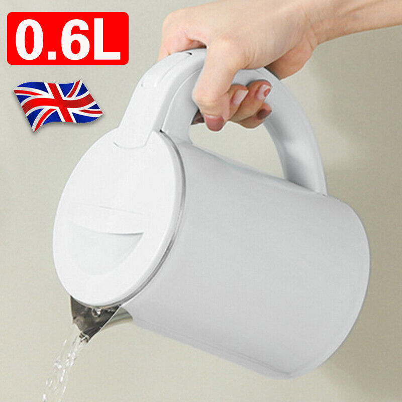 600ML Portable Electric Water Kettle Ideal For Travel Camping Caravan 800W