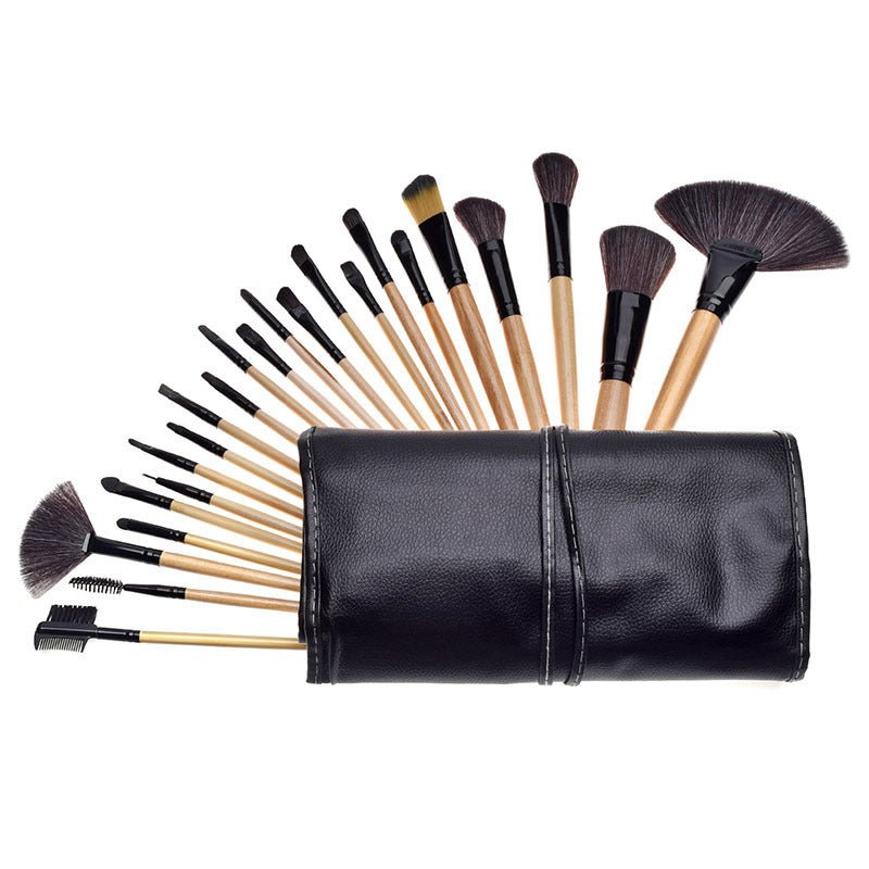 Professional Makeup Brush Set - 24/32 Piece Collection with PU Case