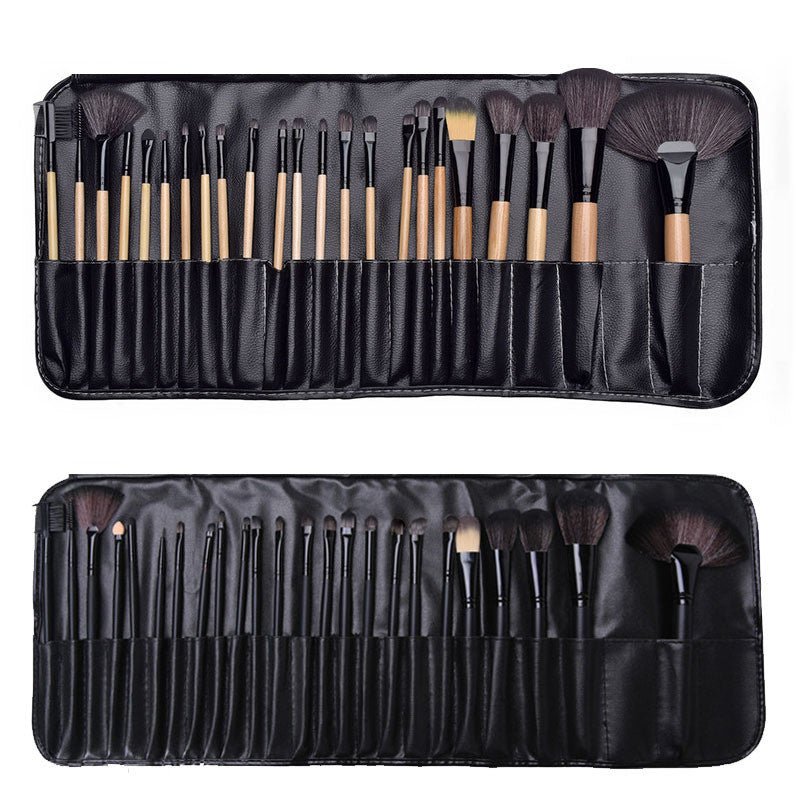 Professional Makeup Brush Set - 24/32 Piece Collection with PU Case