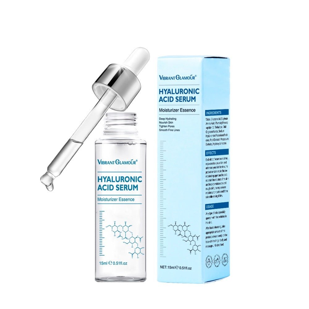 Hyaluronic Acid Face Serum - Anti-Aging Moisturizing Treatment for Dry Skin